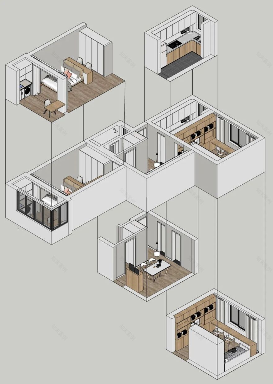 上海50㎡老房改四口之家舒适居所丨中国上海-22
