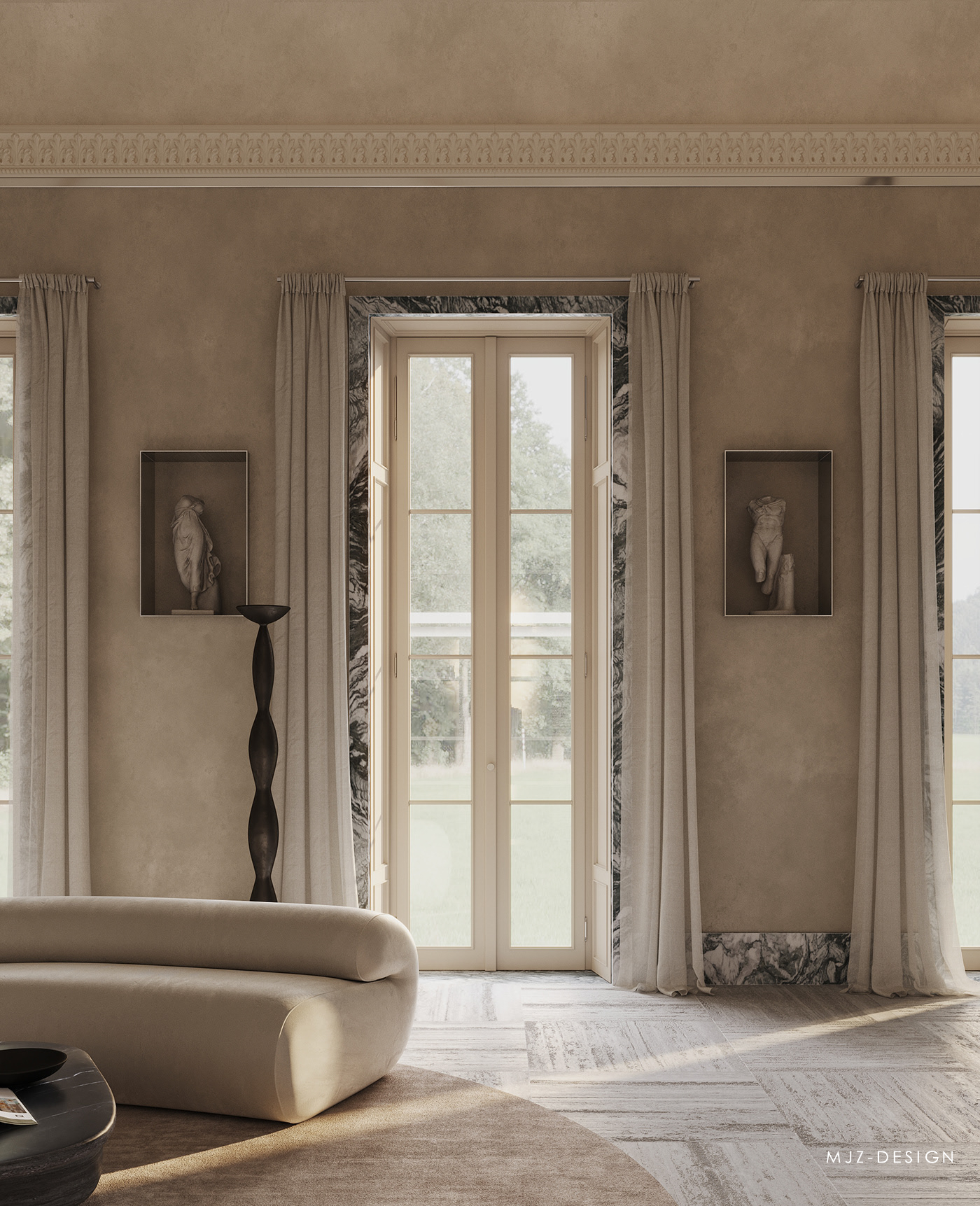 摩纳哥别墅丨TEA TOLORDAVA INTERIOR DESIGN-23