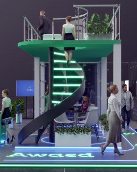 AWEAD 展览摊位设计丨沙特阿拉伯丨PROSIDEEG