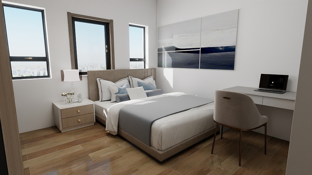 现代风全屋效果图-20