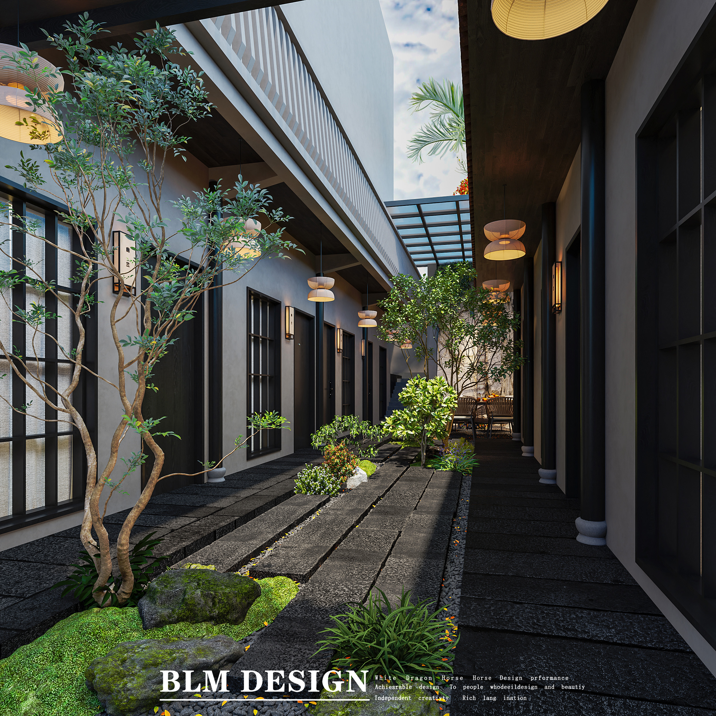 名宿工装效果图案例-2