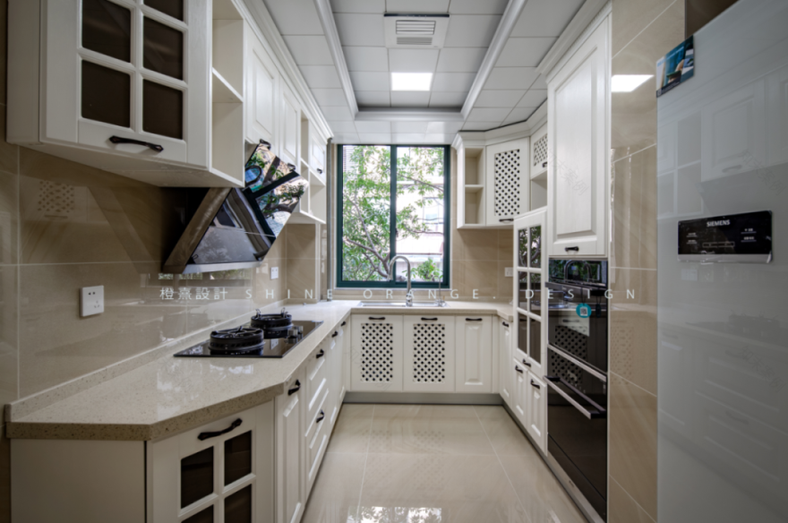 《橙熹设计》宁波现代美式别墅,温馨浪漫,打造舒适居家空间-55