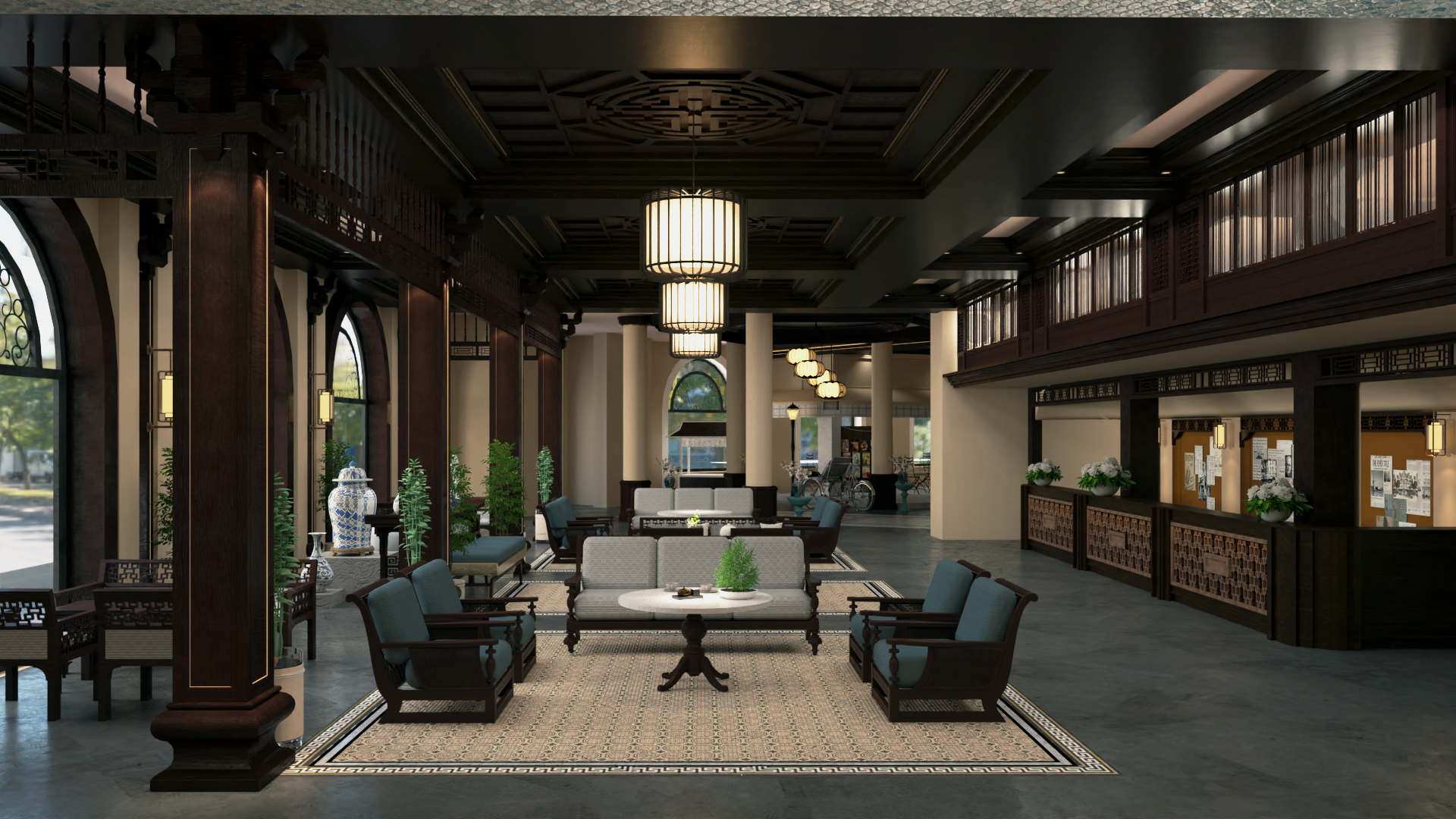 ĐỒ ÁN NỘI THẤT - THIẾT KẾ KHÁCH SẠN - MAJESTIC HOTEL-6