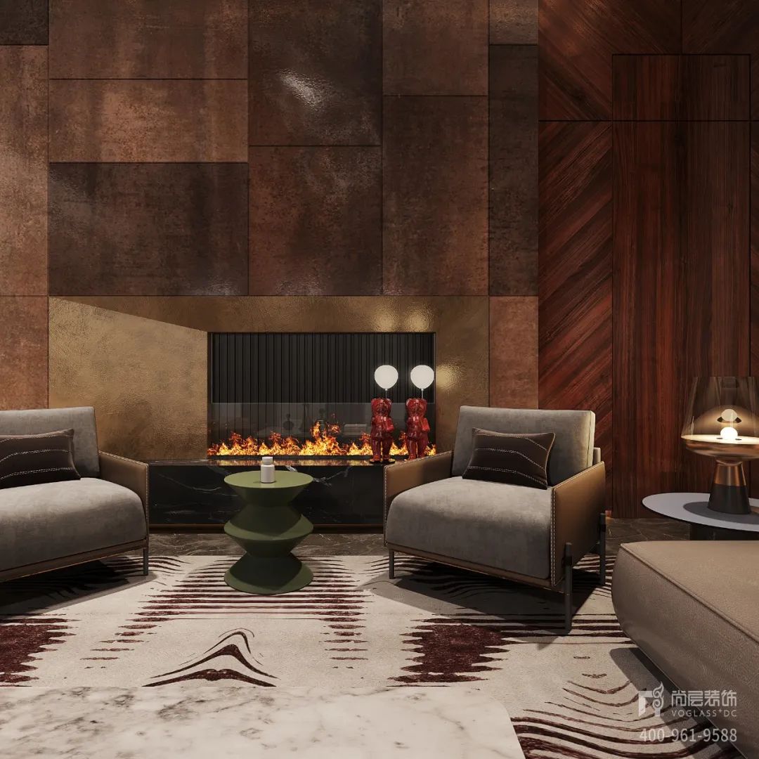 尚层装饰 | 张永吉 | 深色系空间设计,细节展现生活品质-15