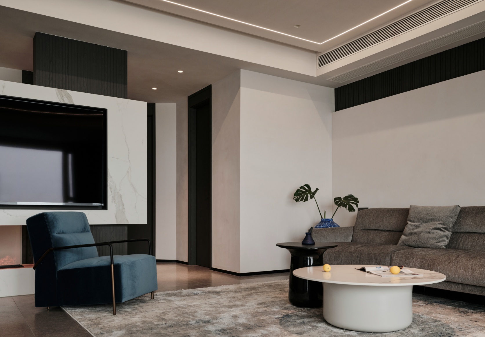 高级灰湖景房丨中国苏州丨晓安设计-16