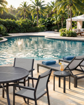 Tropical Serenity: Product Visualization in AI