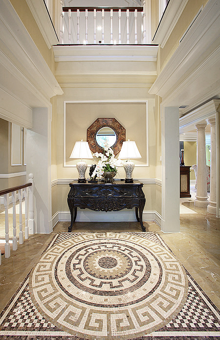 法式简约家装别墅样板房-0