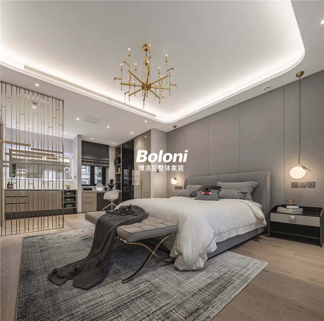 远洋天著 480㎡轻奢混搭风,打造和谐而多彩的家-75