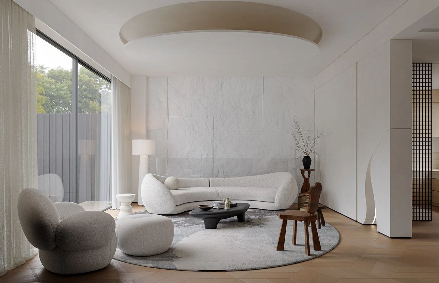 禅意东方主义 · 梦太初的跃层私宅设计丨路子曰设计-8