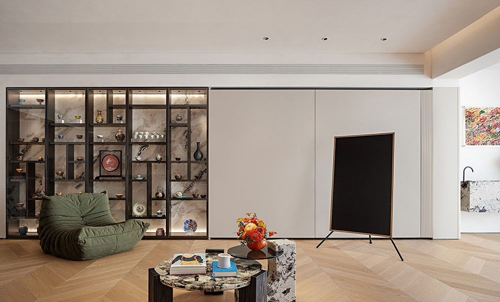 私宅原木风|素简·治愈丨中国深圳丨鸿艺源设计,例外软装设计-11