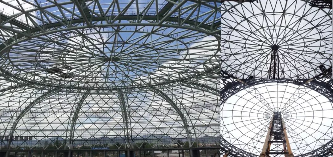 绍兴金沙•东方山水休闲中心 | 巨型钢桁架组合弦支网壳结构之美-129