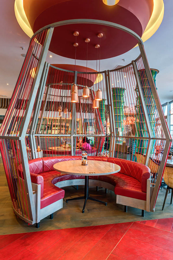 Nando's Maponya Mall 餐厅设计丨南非丨Design Partnership-7