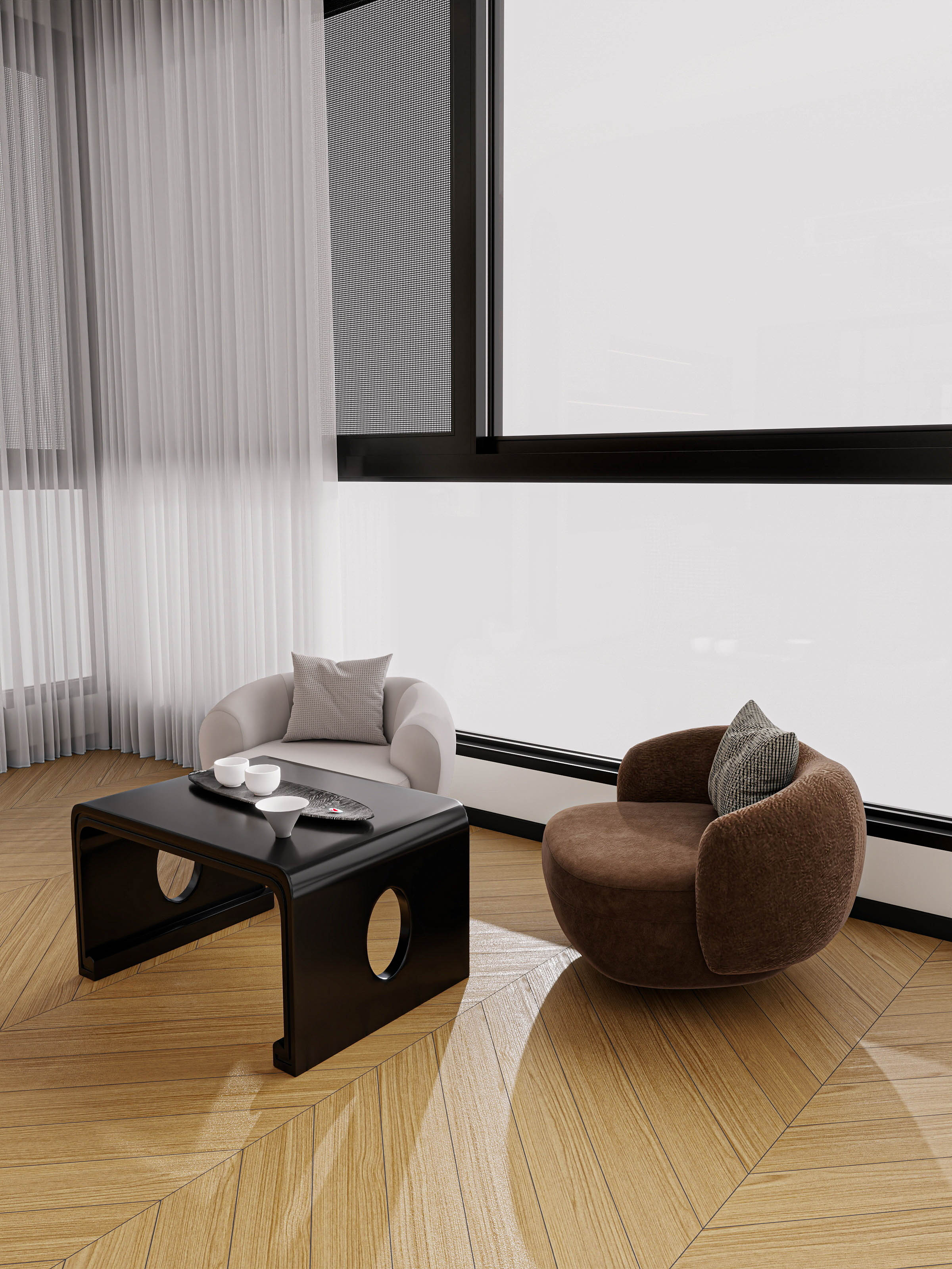 四川成都大邑滨江新城（138平方复古法式四居室）-24