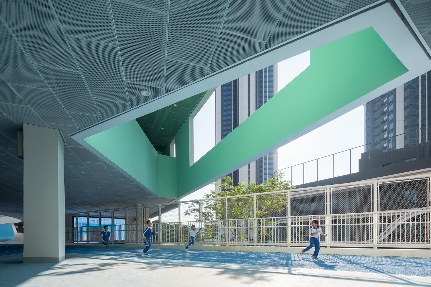 龙岗双子星学校(围龙书院,围屋学社)丨中国深圳丨URBANUS都市实践-55