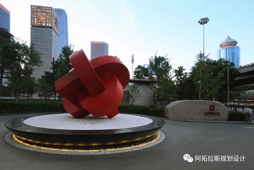 北京银泰中心景观改造 | 打造长安街地标新形象-0