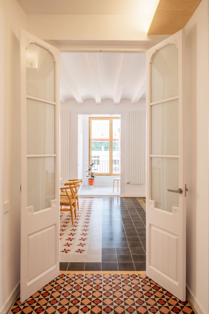 巴塞罗那 Sants 公寓丨西班牙巴塞罗那丨Parramon + Tahull Arquitectes-23