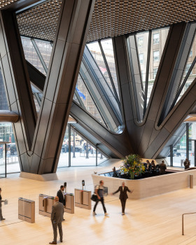 摩天大楼办公大堂丨美国曼哈顿丨Foster + Partners,SOM,Gensler等