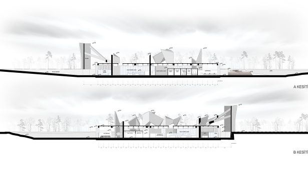 韩国战争纪念区域及游客中心建筑项目竞赛提案丨monoroom | Architects-8