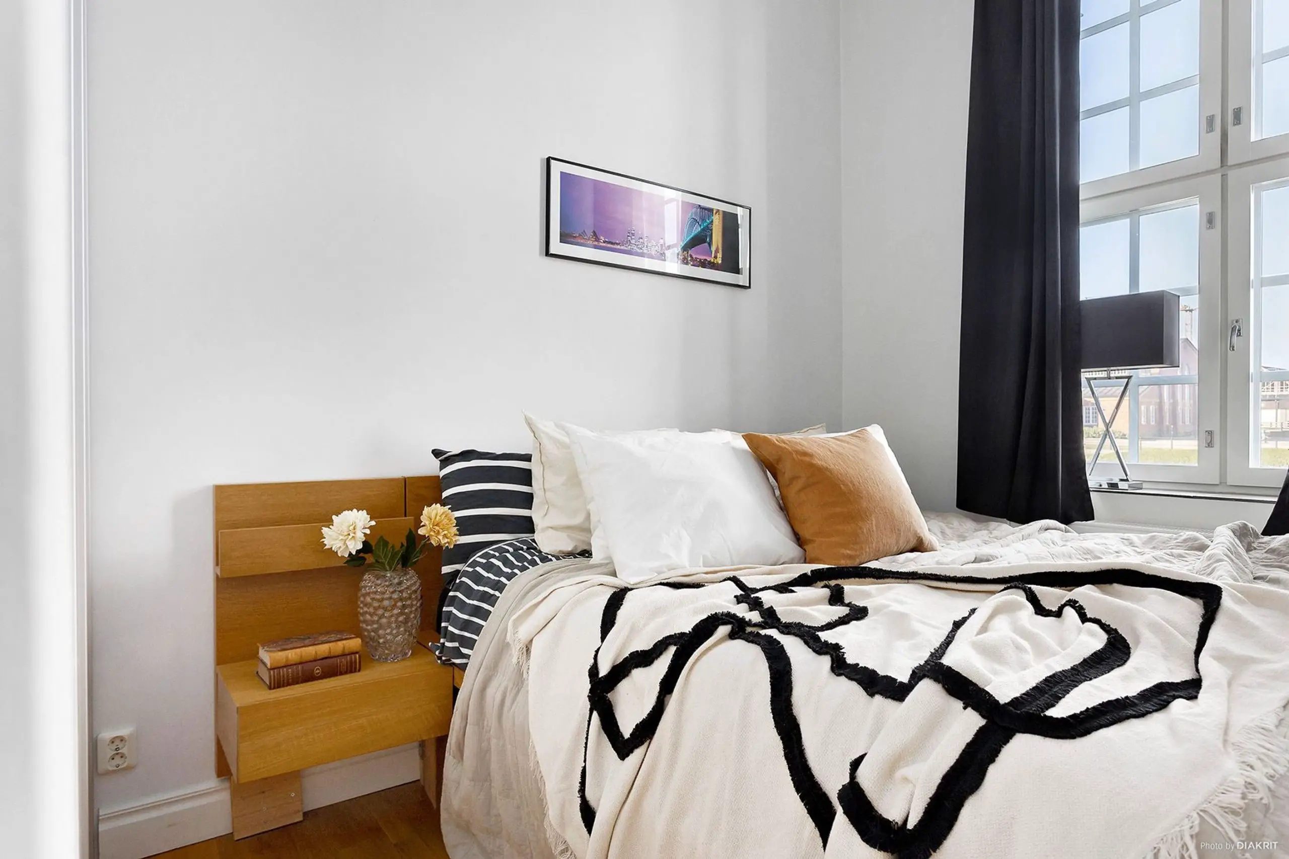 无门卧室设计,39m2 一居室焕发新活力-9