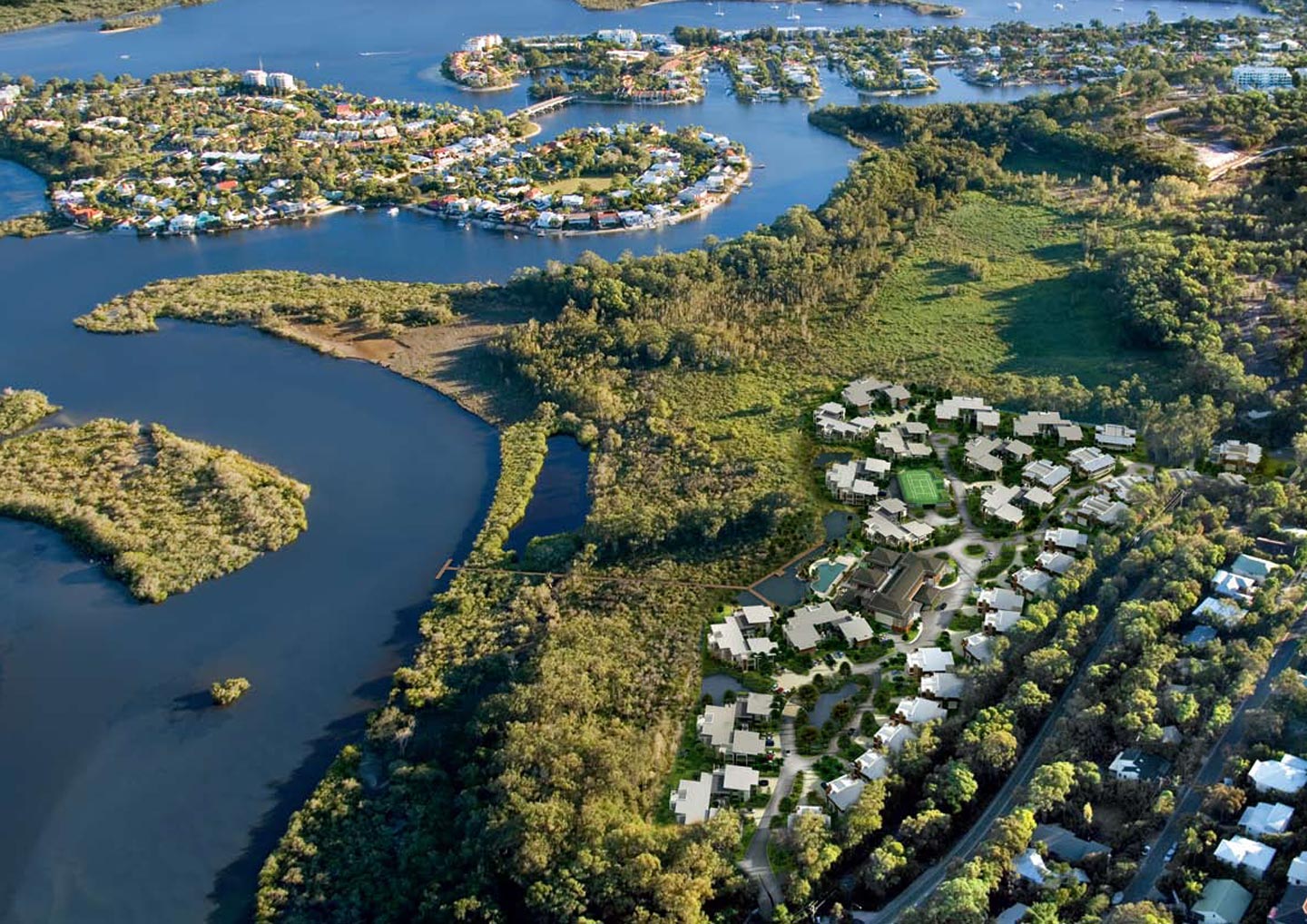 皇家汽车俱乐部维州分会努萨度假村（注：RACV是Royal Automobile Club of Victoria的缩写，直译为皇家汽车俱乐部维州分会 ） 丨Australia丨DBI Architects-2