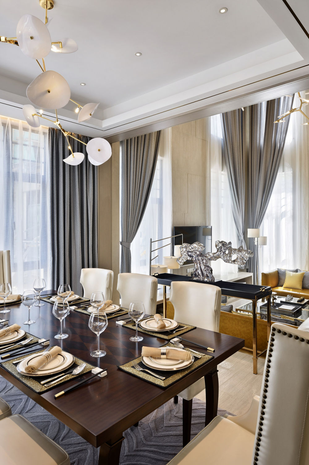 尤羲设计机构——福清石竹山御园别墅样板间实景图-9