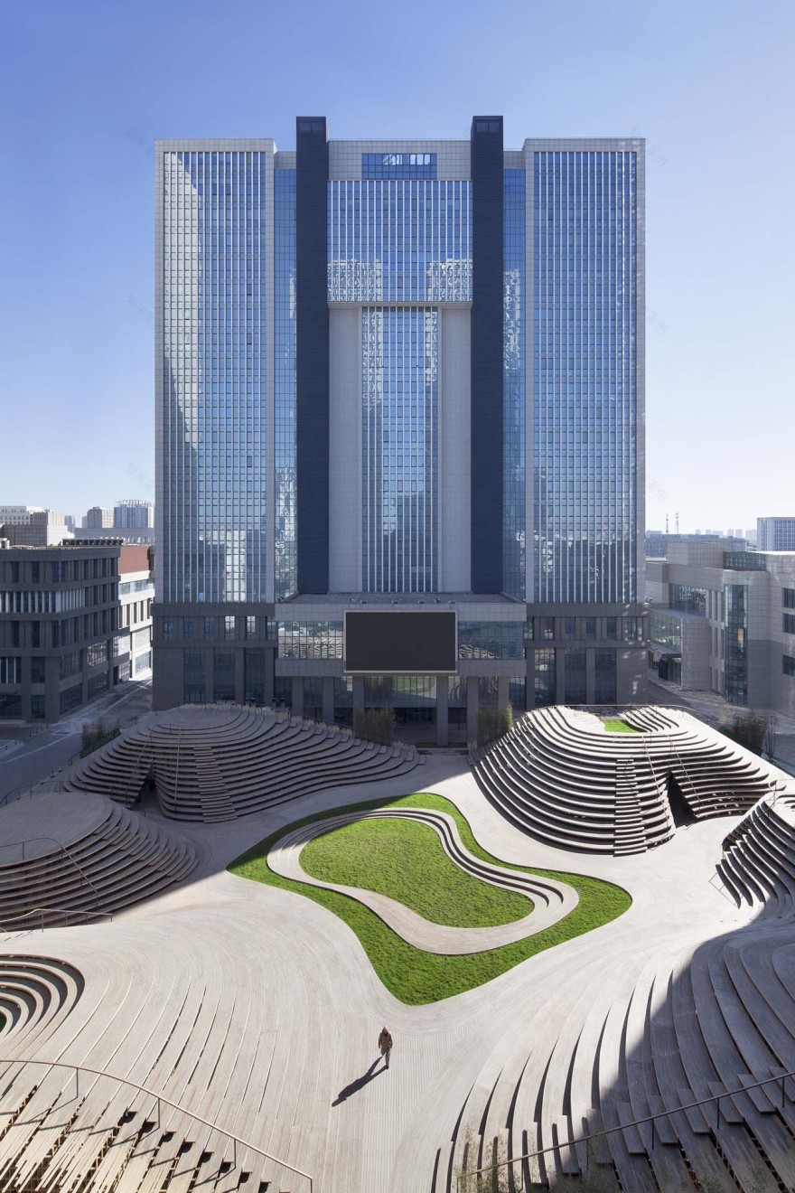 竹之山丘 · 天津智慧山山丘广场丨中国天津丨原地建筑-31