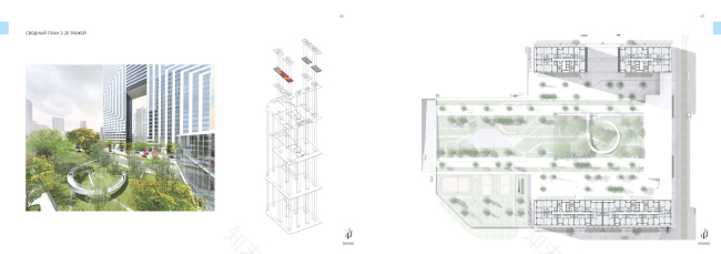 Rublevskoe公路住宅综合体竞赛项目丨俄罗斯莫斯科-37