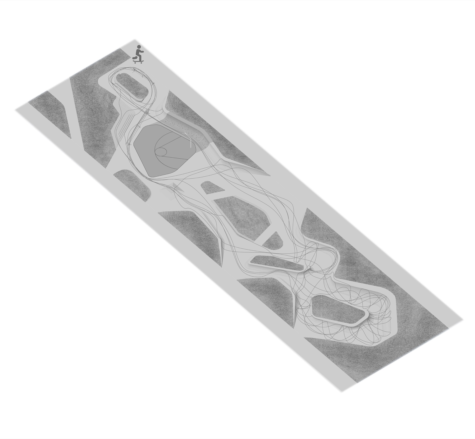 斯特拉普拉日滑板公园丨法国丨Espace Libre-35