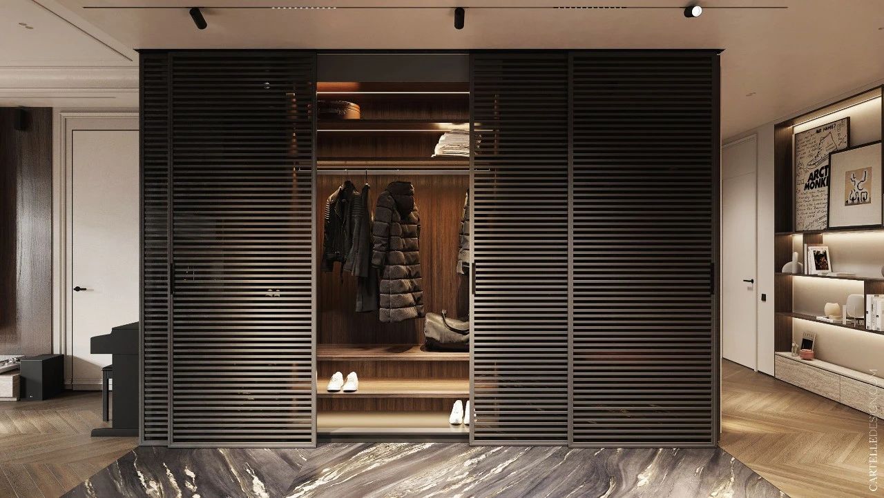 168㎡高级灰空间设计丨Cartelle Design-25