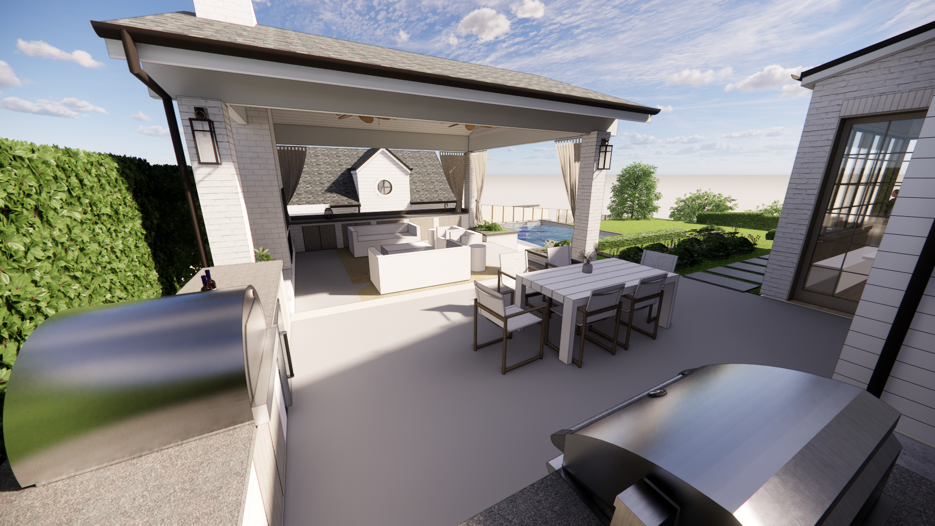 Burlingame住宅景观设计-11