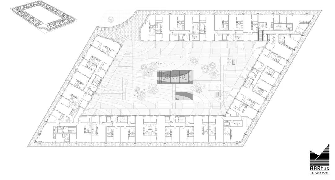 BIG 新作 | AARhus 住宅综合体 | 融入城市与自然的双重景观-57