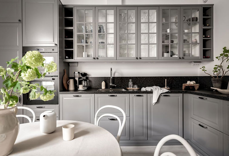 瑞典小公寓的冬日情调设计-10