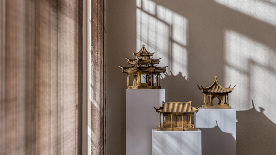 五矿铂海樾府 L 户型 · 盛唐古韵新中式空间设计丨中国营口丨FANST 泛思特设计-12