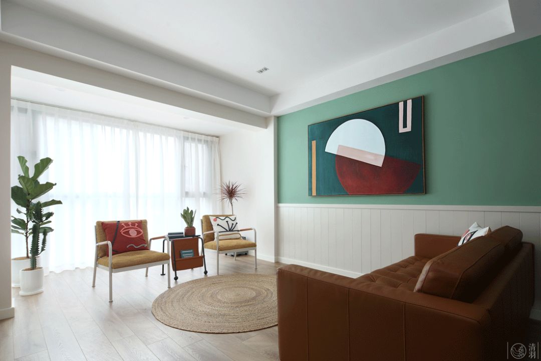 成都高新区 109㎡轻复古之家 | 生活因黄而跳跃，空间因设计而美好-43