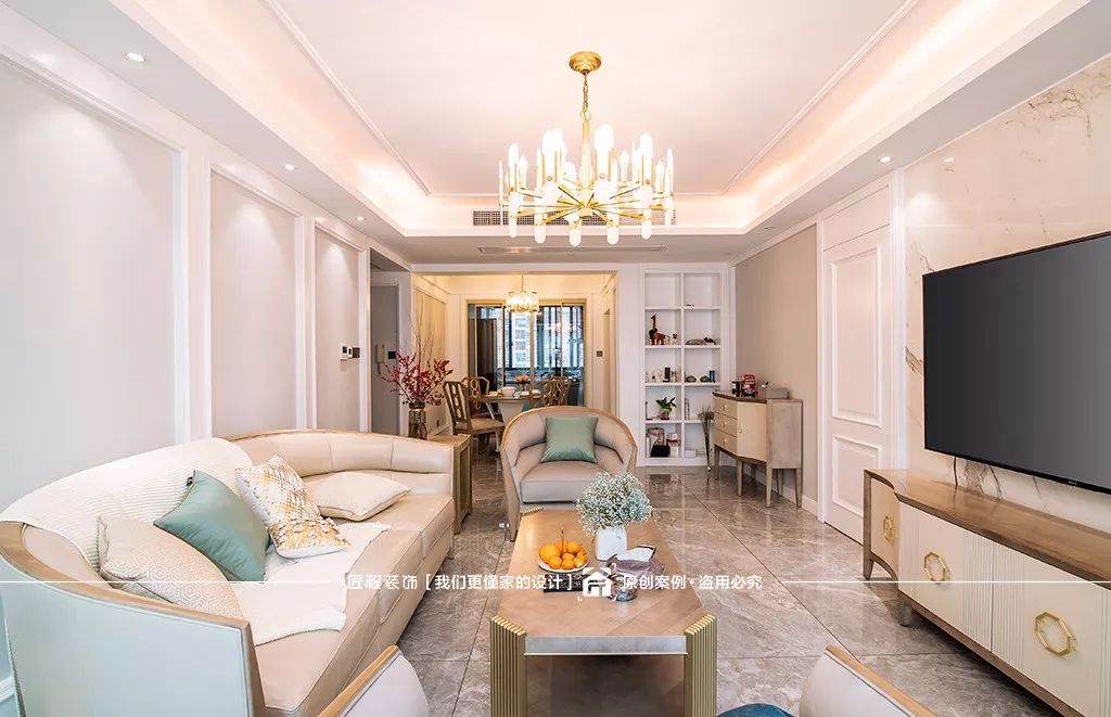 《金洋十方庭》122㎡现代轻奢家居,优雅与实用的完美结合-34