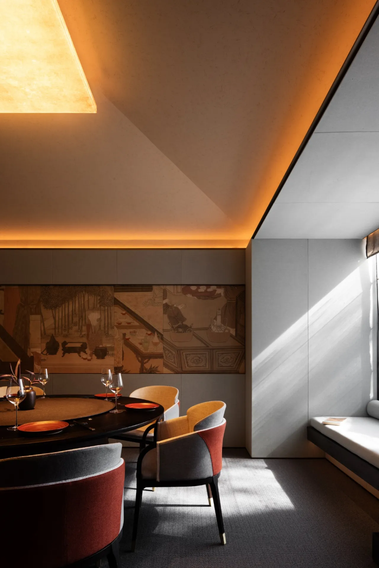 春山秋水｜新作：放翁 · 悬崖餐厅：鹤舞山谷，大隐在野-45