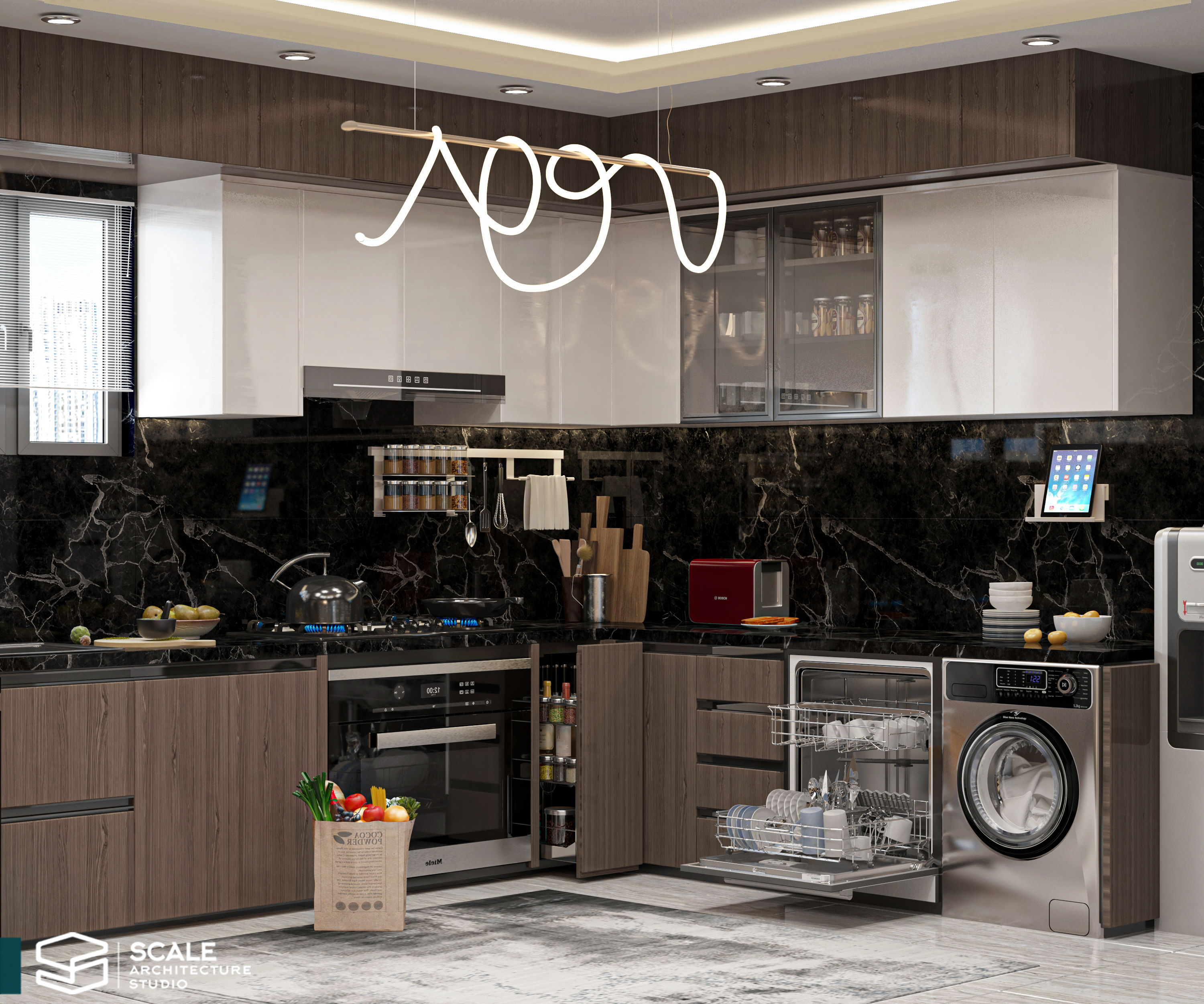 客厅带厨房丨埃及丨Scale Studio-11