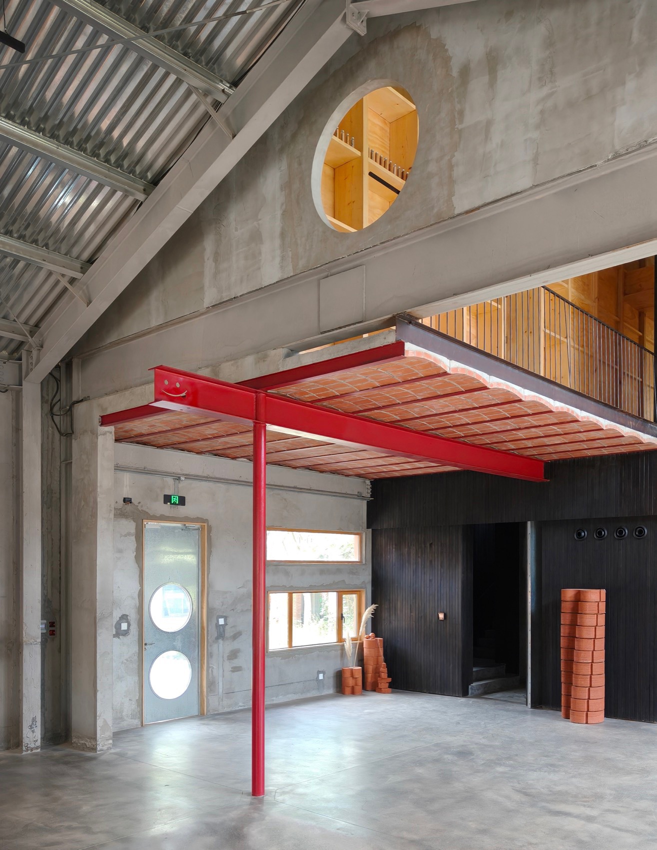 生土建筑与文化(西安)研究中心室内设计丨中国西安丨土上工作室-81