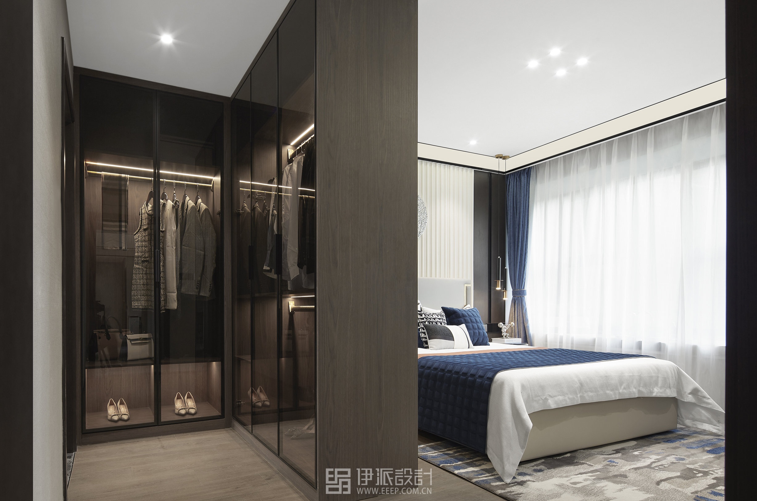 “青岛 TOP5 房企”云玺城样板房软装丨中国青岛丨深圳市伊派室内设计有限公司-53