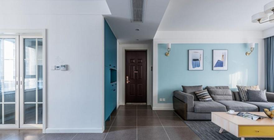 北欧混搭风 134㎡三居室,收纳与美观兼具-21