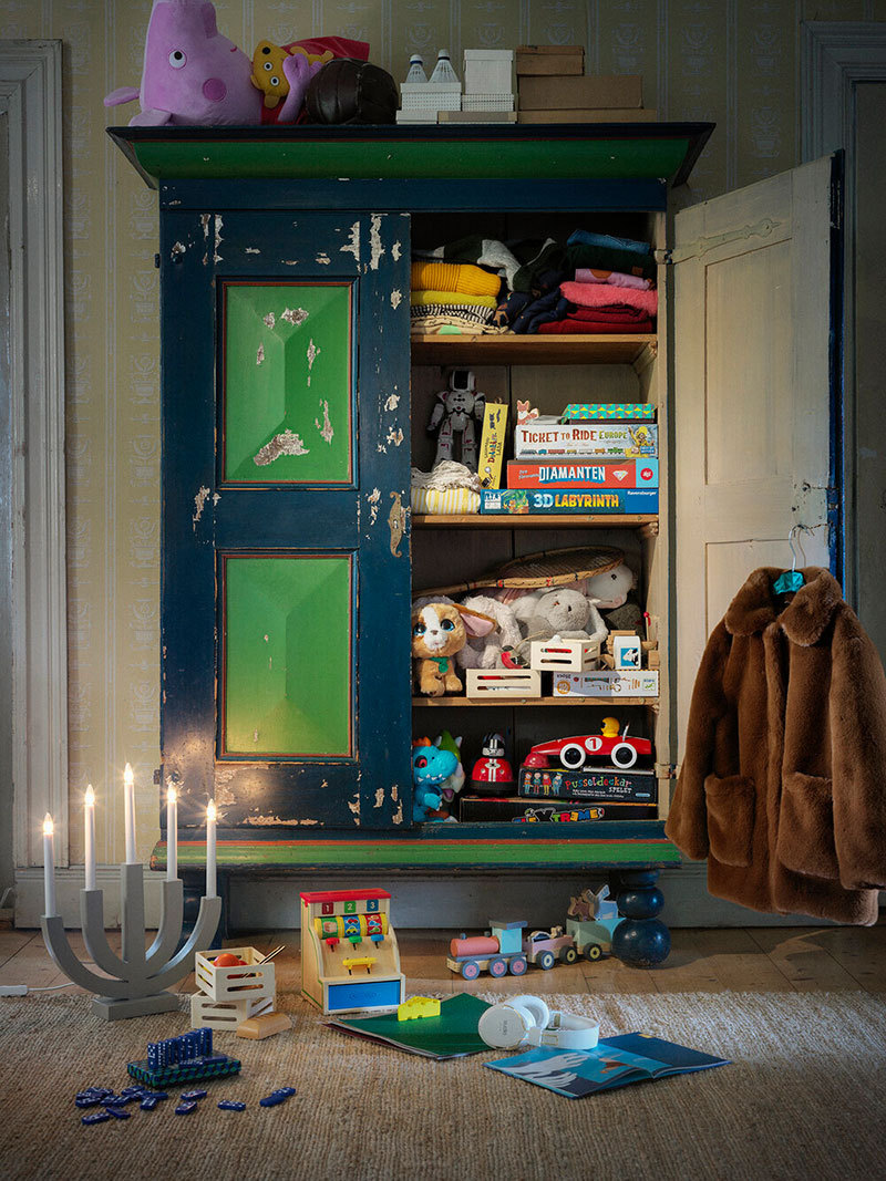 瑞典 Ahlens 圣诞主题室内设计-11