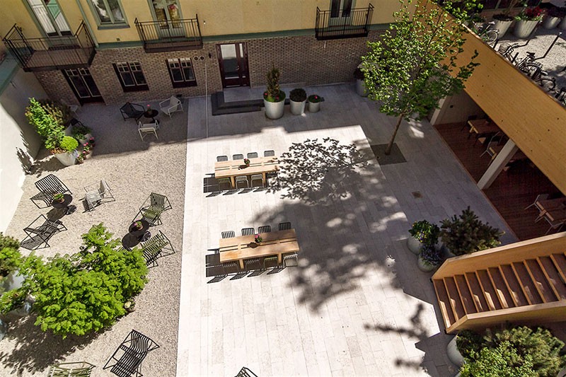 瑞典 29 平米微型公寓 | 酒店式布局，厨房岛台多功能设计-15