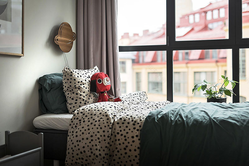 斯德哥尔摩旧工厂改造的现代北欧风公寓-21