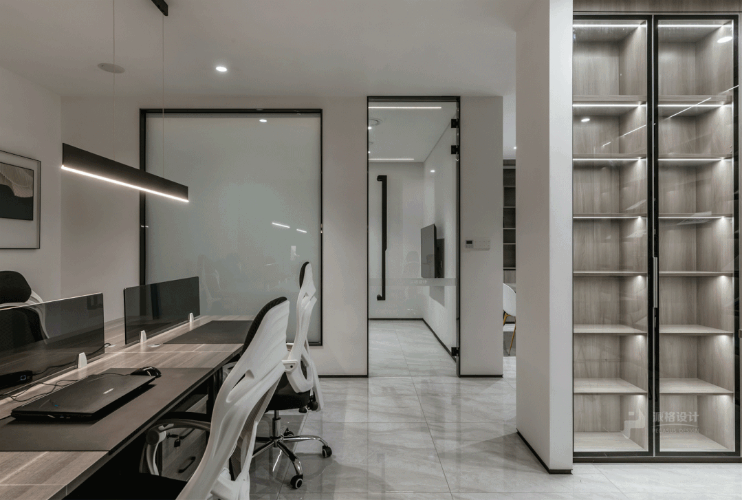派格设计｜145㎡办公空间 | 有为之道，感知设计-48
