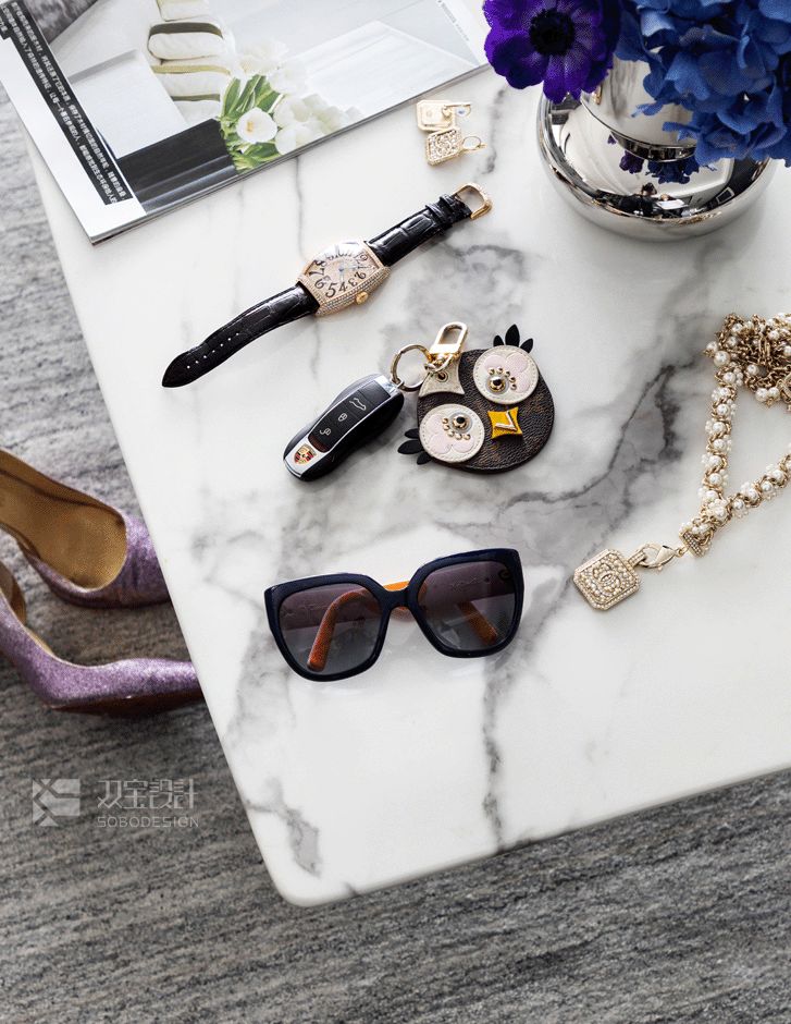 极昼极夜混搭风,打造 240 平米珊瑚水岸新视界-23