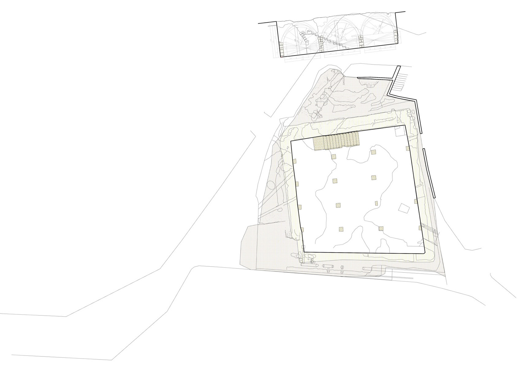 犹太教堂广场改造丨西班牙-41