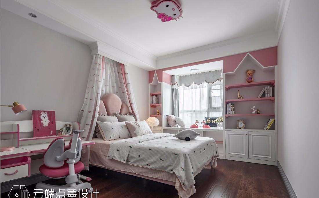 平层丨云端点墨设计 - 筑梦之吻（实景作品）-19