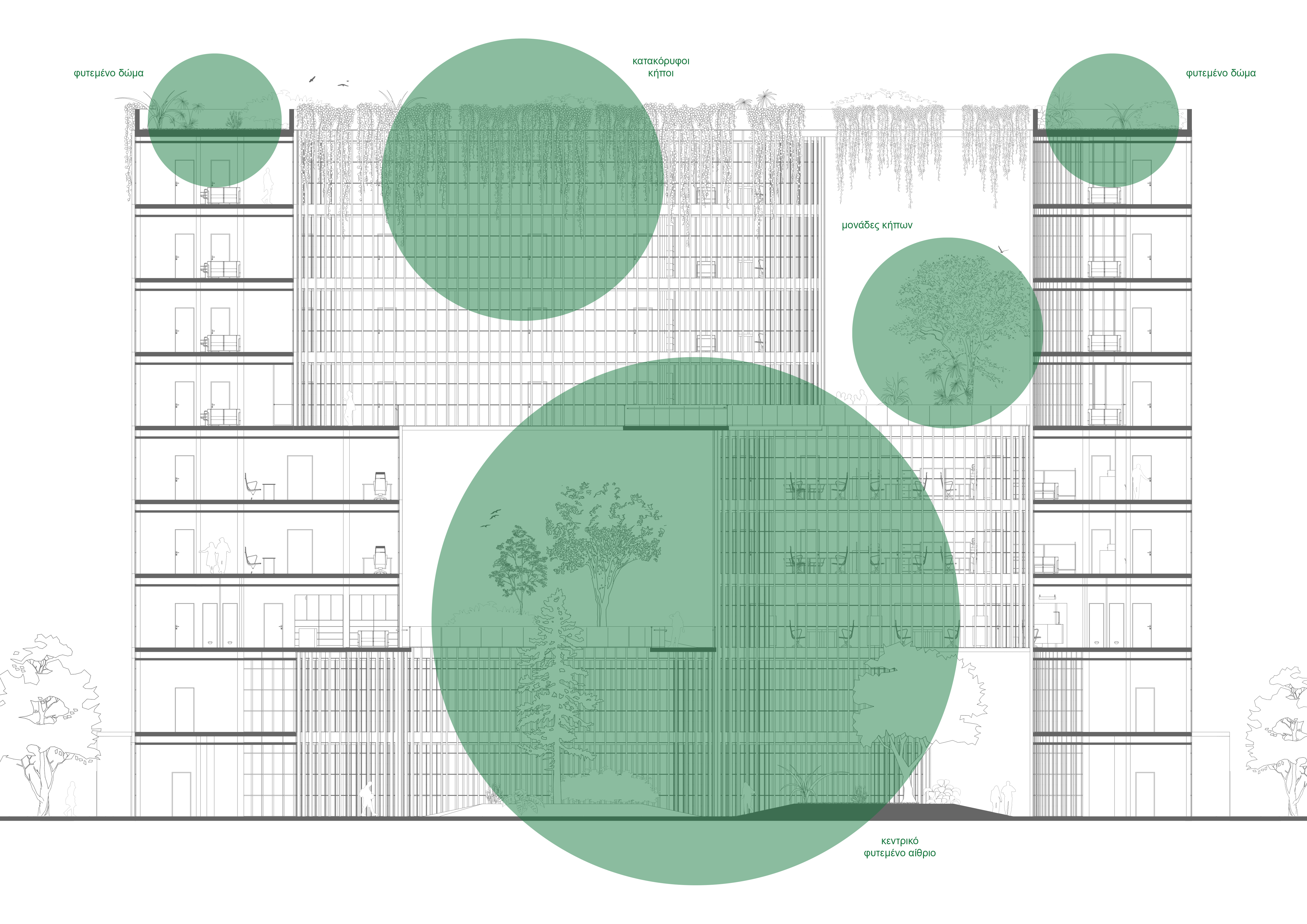 都市绿洲·零能耗办公空间设计-24