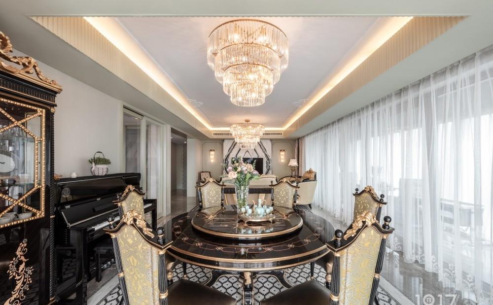 缤纷1917软装丨平层丨优雅新古典，把贵族范儿带入家中-8