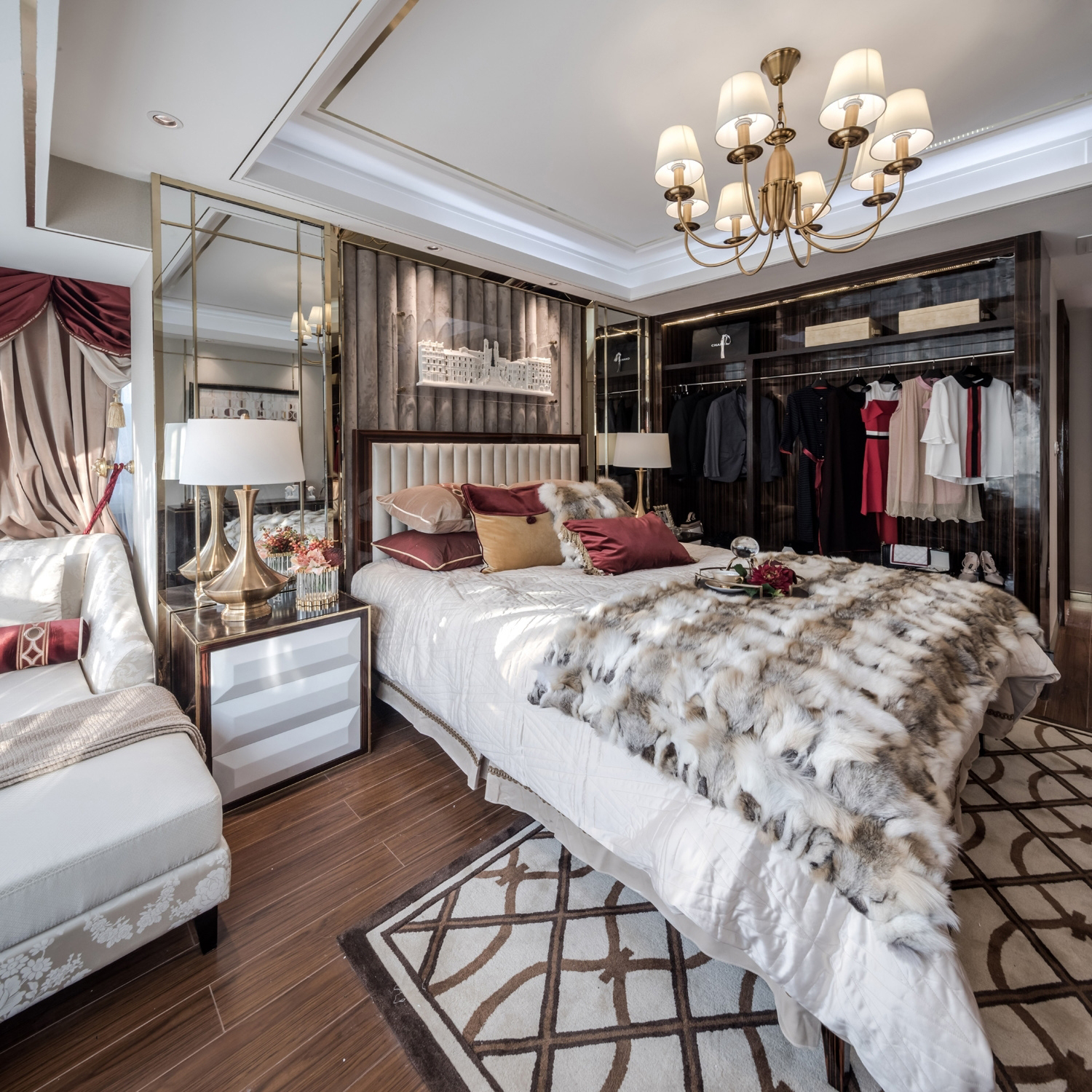 SLI丨新古典主义——利川 飞洋华府A1样板间-16